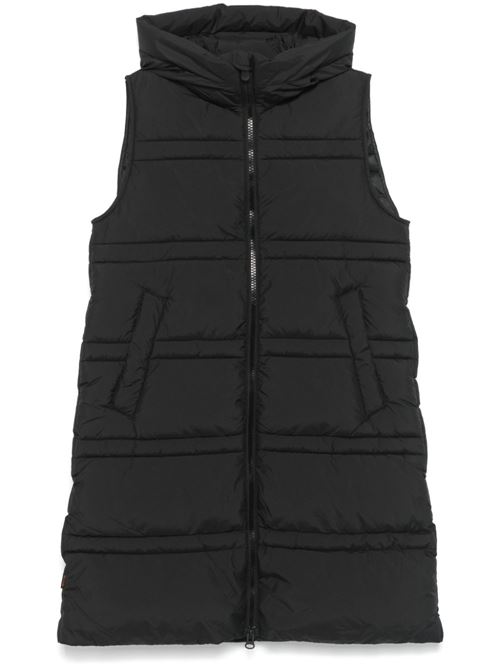 Gilet donna lungo nero Judee SAVE THE DUCK | D81872WRECY1910000